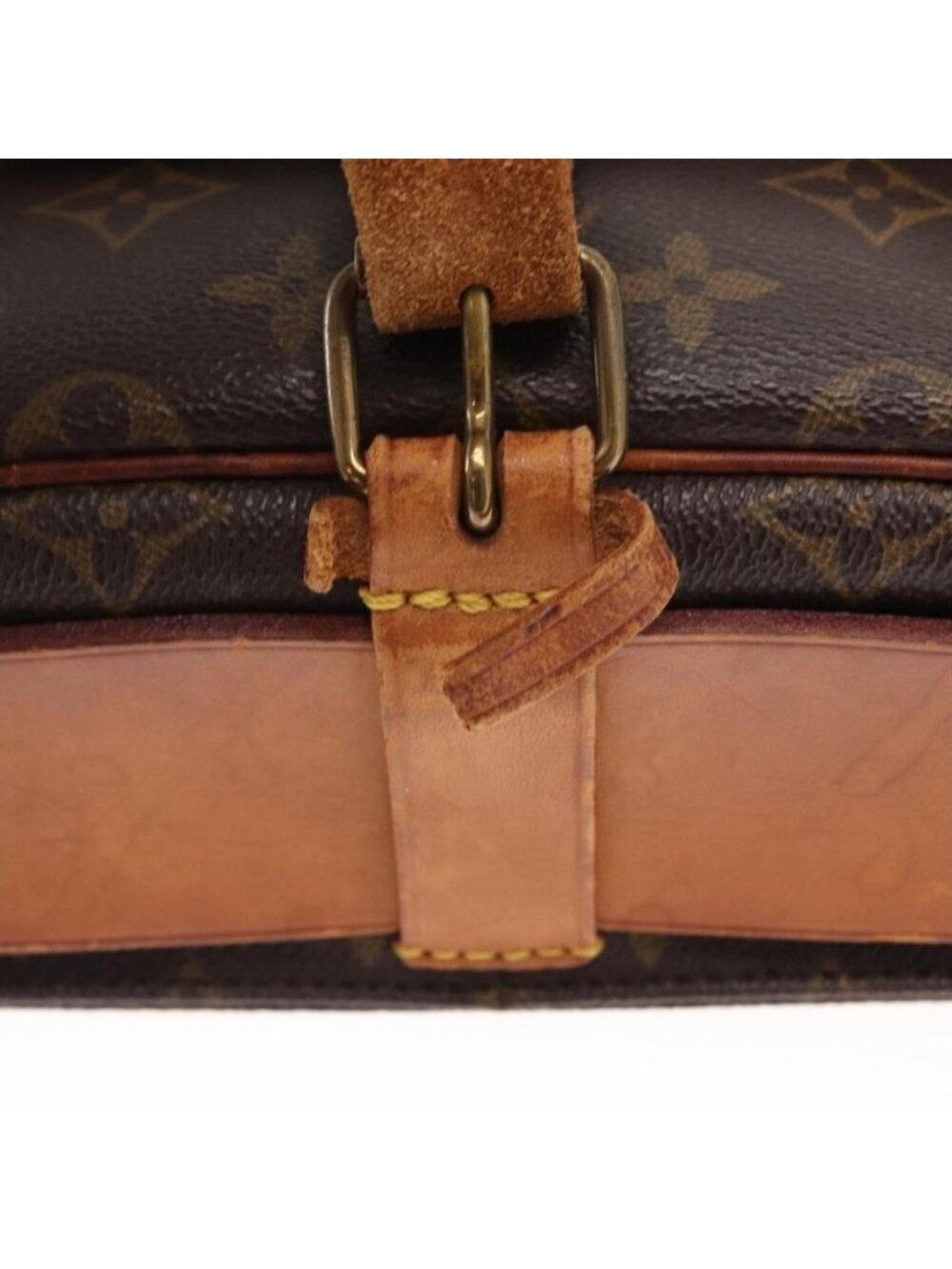 Authentic LOUIS VUITTON Monogram Cartouchiere MM Shoulder Bag M51253 LV - Picture 16 of 16